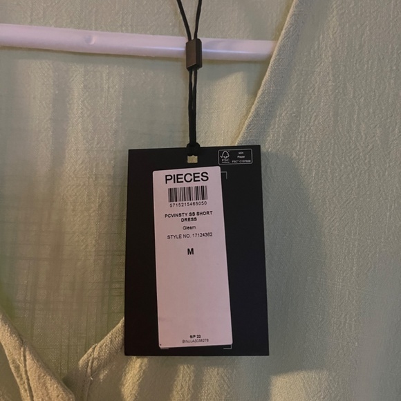 Pieces Vinsty short dress, NWT, medium - Picture 5 of 9